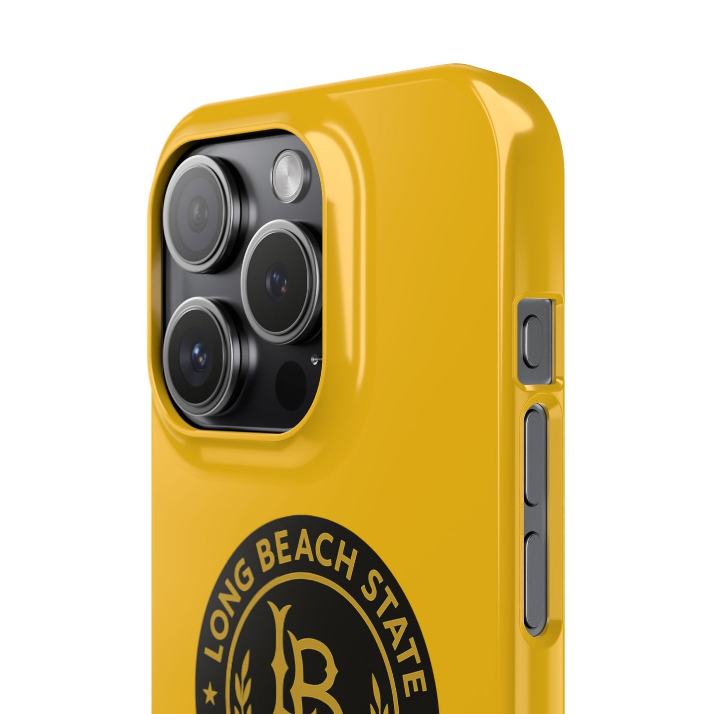 Long Beach State University - Slim I-Phone Case - School of Social Work (Yellow)