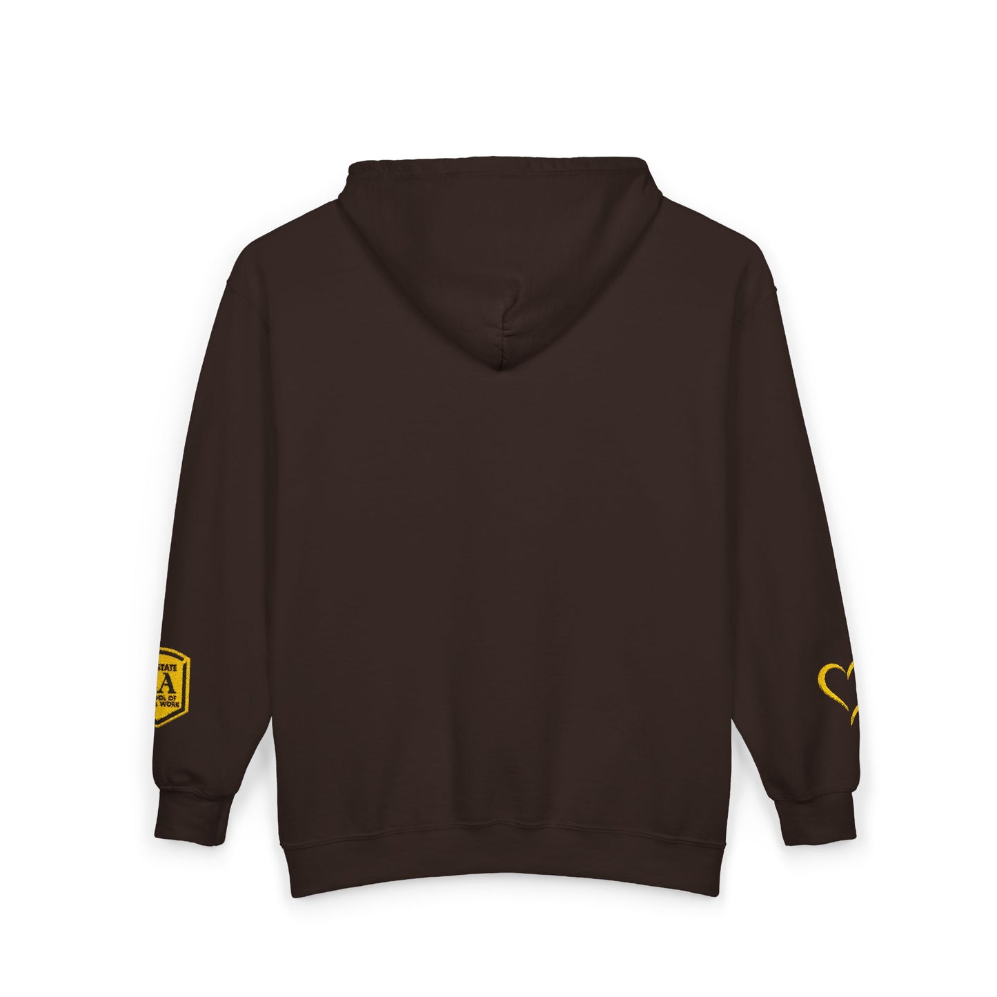 Cal State LA- School of Social Work -Unisex Heavy Blend™ Full Zip Hooded Sweatshirt - Ultimate Comfort for Fans