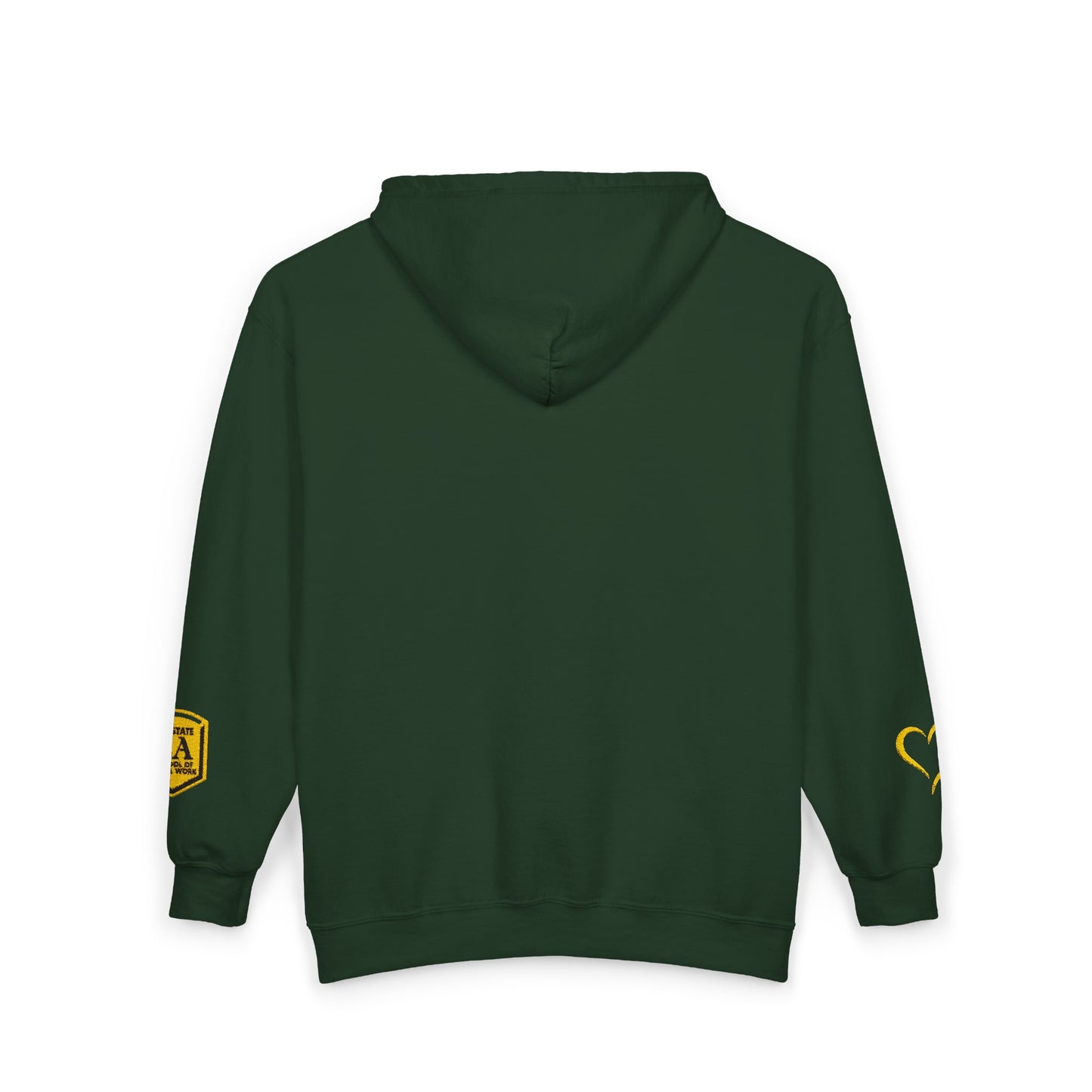 Cal State LA- School of Social Work -Unisex Heavy Blend™ Full Zip Hooded Sweatshirt - Ultimate Comfort for Fans