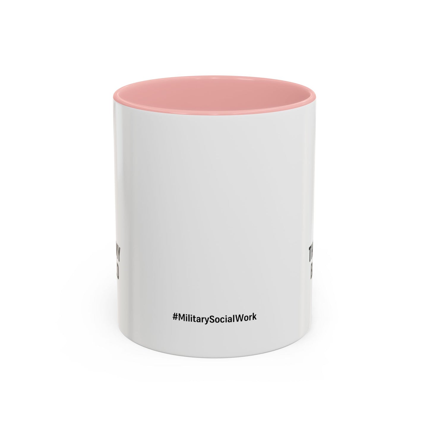 Military Social Work -Empowering Coffee Mug - "Therapy is My Battlefield" - Perfect Gift for Advocates and Supporters