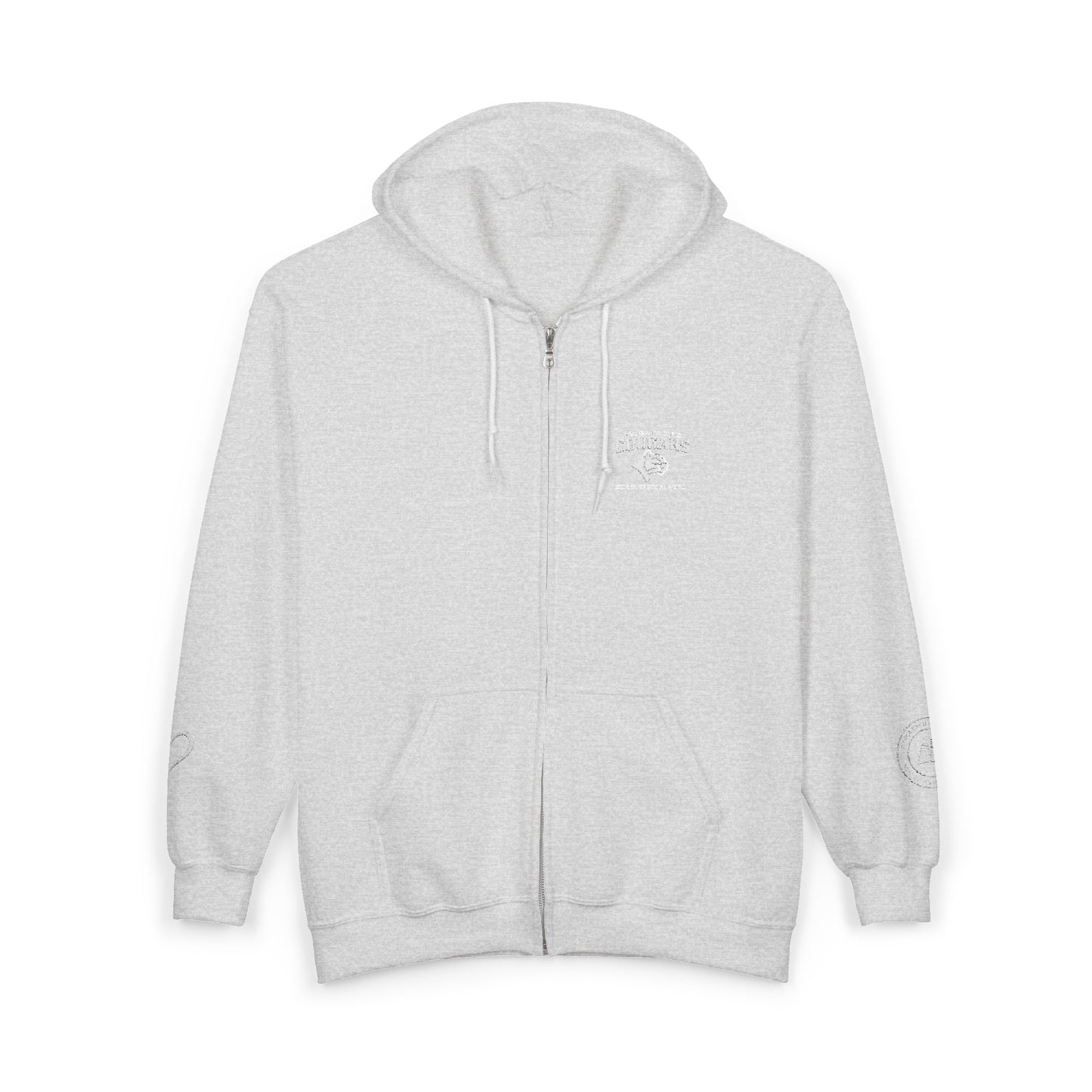 Azusa Pacific University- School of Social Work -Unisex Heavy Blend™ Full Zip Hooded Sweatshirt - Ultimate Comfort for Fans