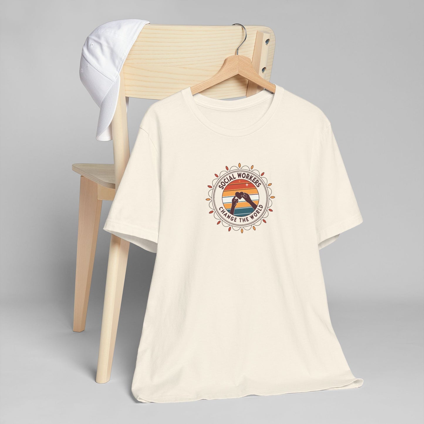 T-Shirt — Soul Worker Retro Sunset Graphic (Find Your Way) - Social Worker
