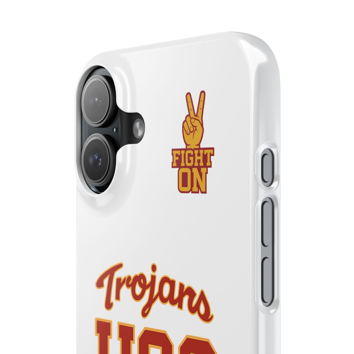 USC Trojans Slim I-Phone Case - School of Social Work (White)