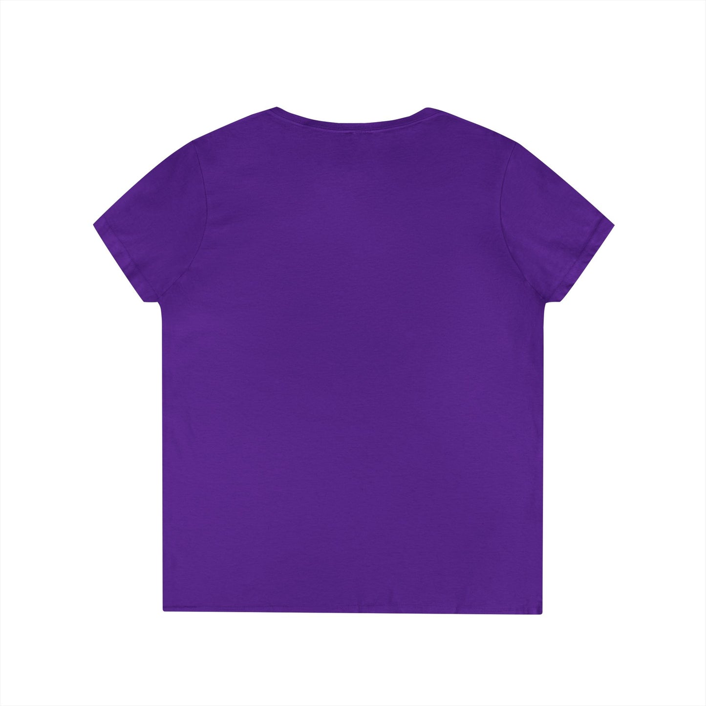 Believe Ladies' V-Neck Tee — Inspirational Graphic T-Shirt for Women (Social Worker/Mental Health)