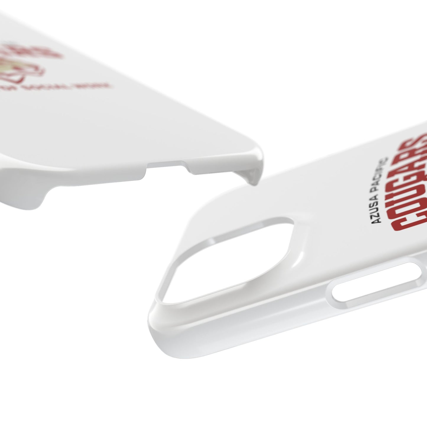 Azuza Pacific University - Slim I-Phone Case - School of Social Work (White)