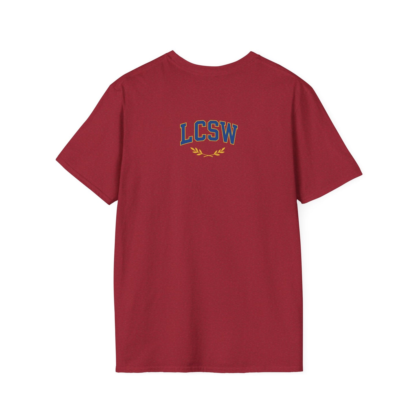 UCLA School of Social Work (LCSW version) -Unisex Softstyle T-Shirt