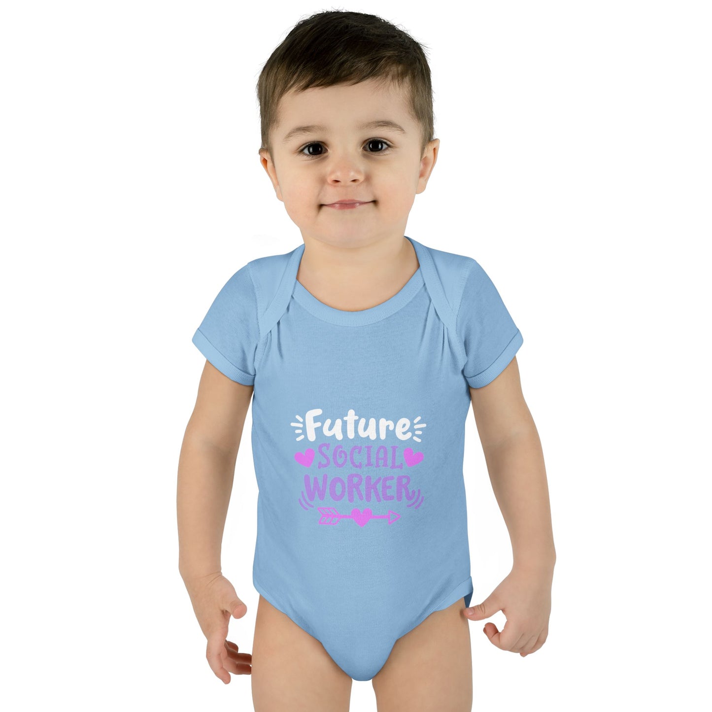 Infant Bodysuit — "Future Social Worker" Cute Baby Onesie