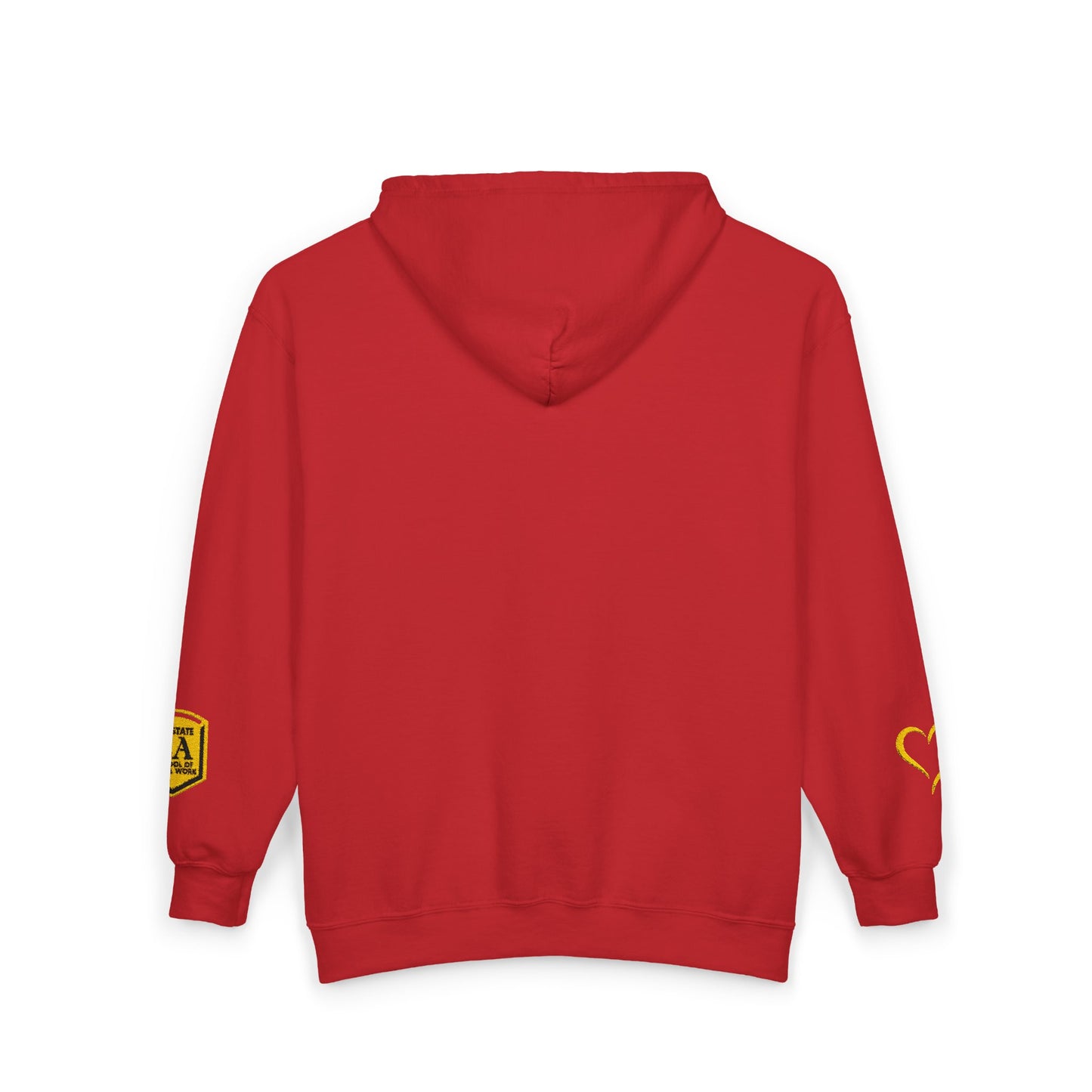 Cal State LA- School of Social Work -Unisex Heavy Blend™ Full Zip Hooded Sweatshirt - Ultimate Comfort for Fans