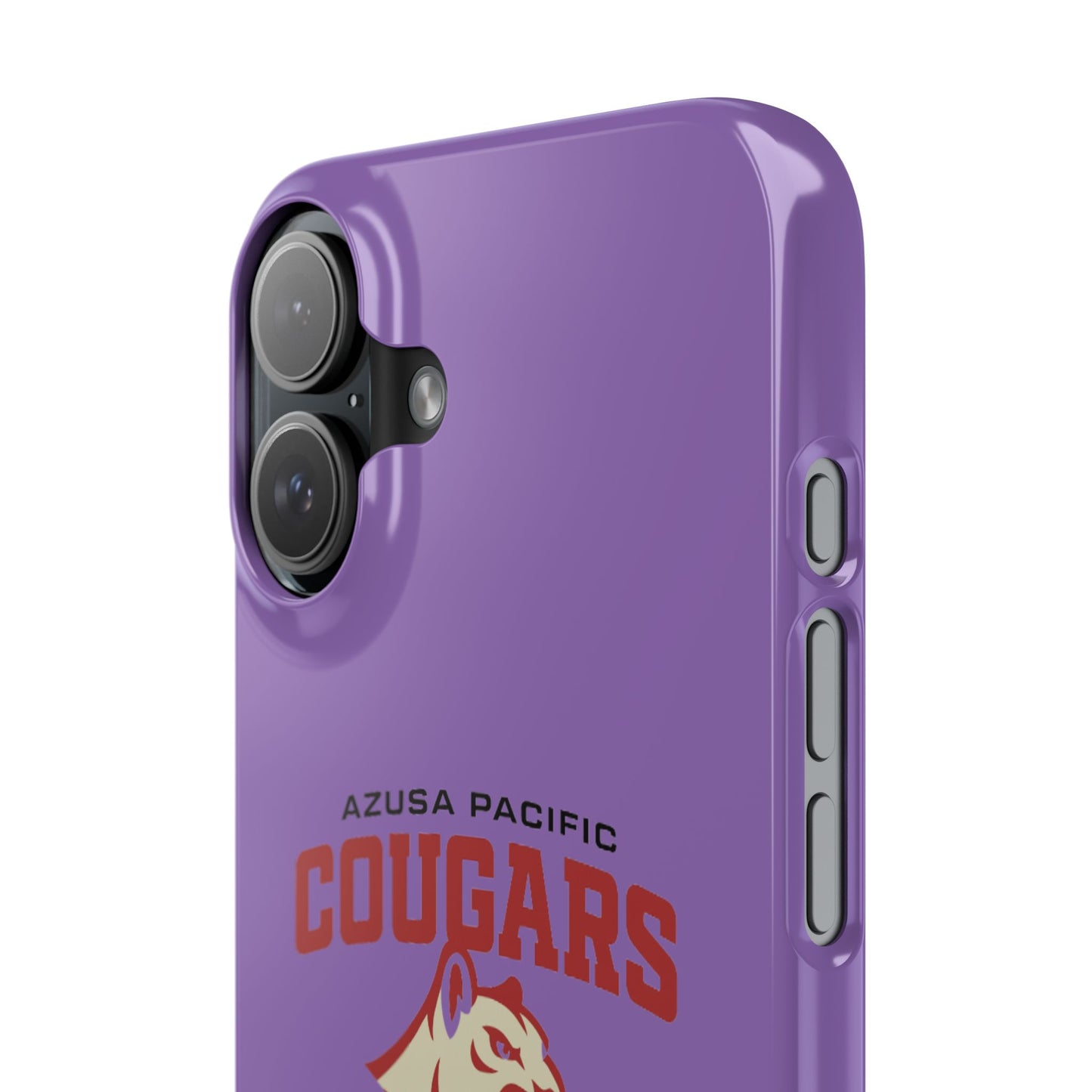 Azuza Pacific University - Slim I-Phone Case - School of Social Work (Light Purple)