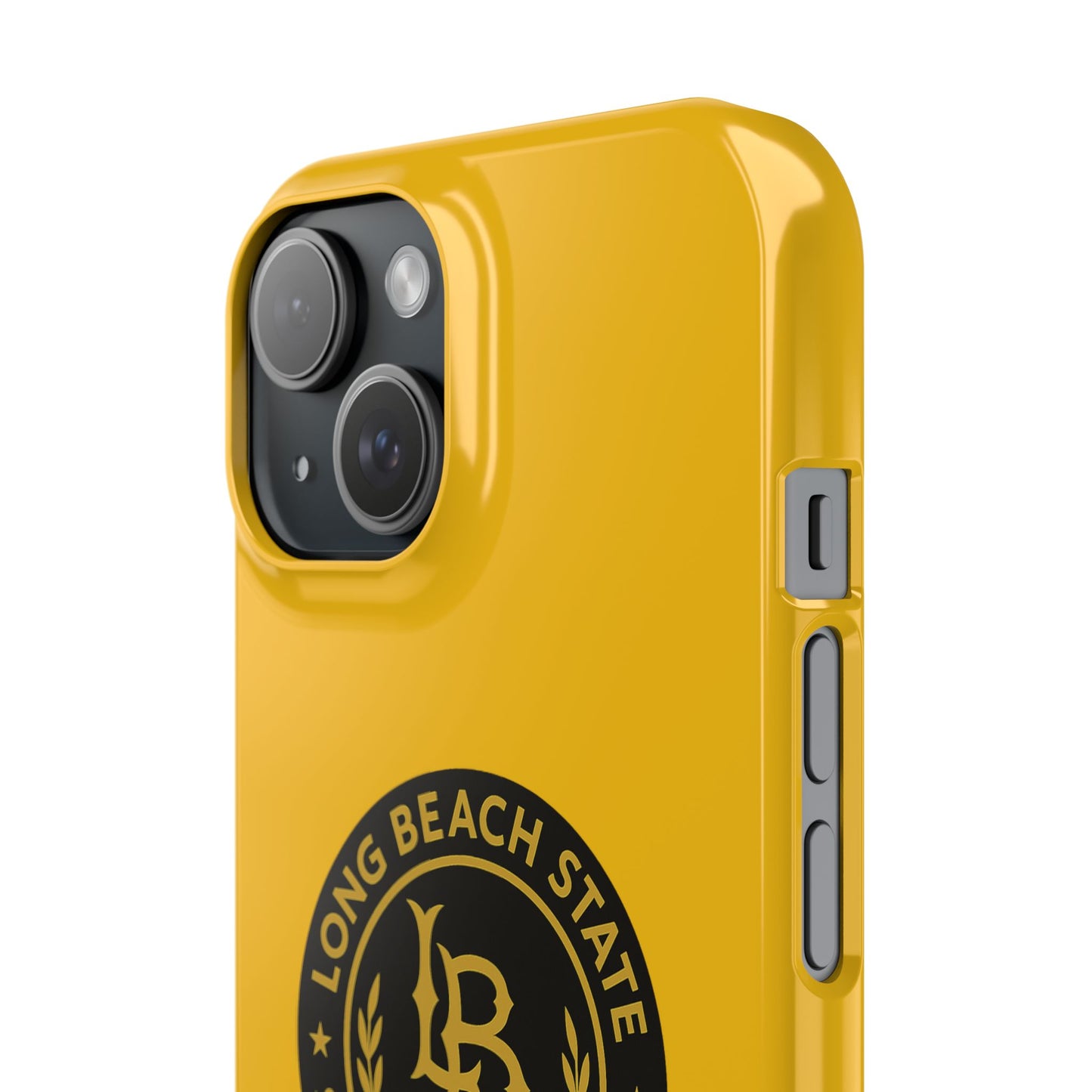 Long Beach State University - Slim I-Phone Case - School of Social Work (Yellow)