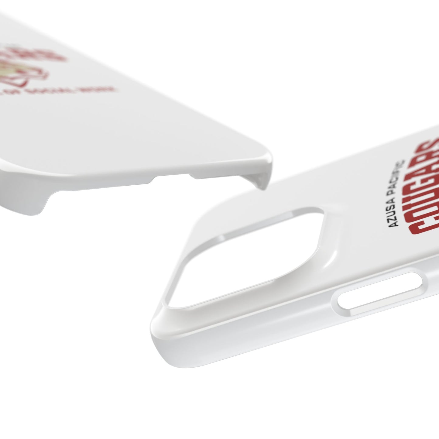 Azuza Pacific University - Slim I-Phone Case - School of Social Work (White)