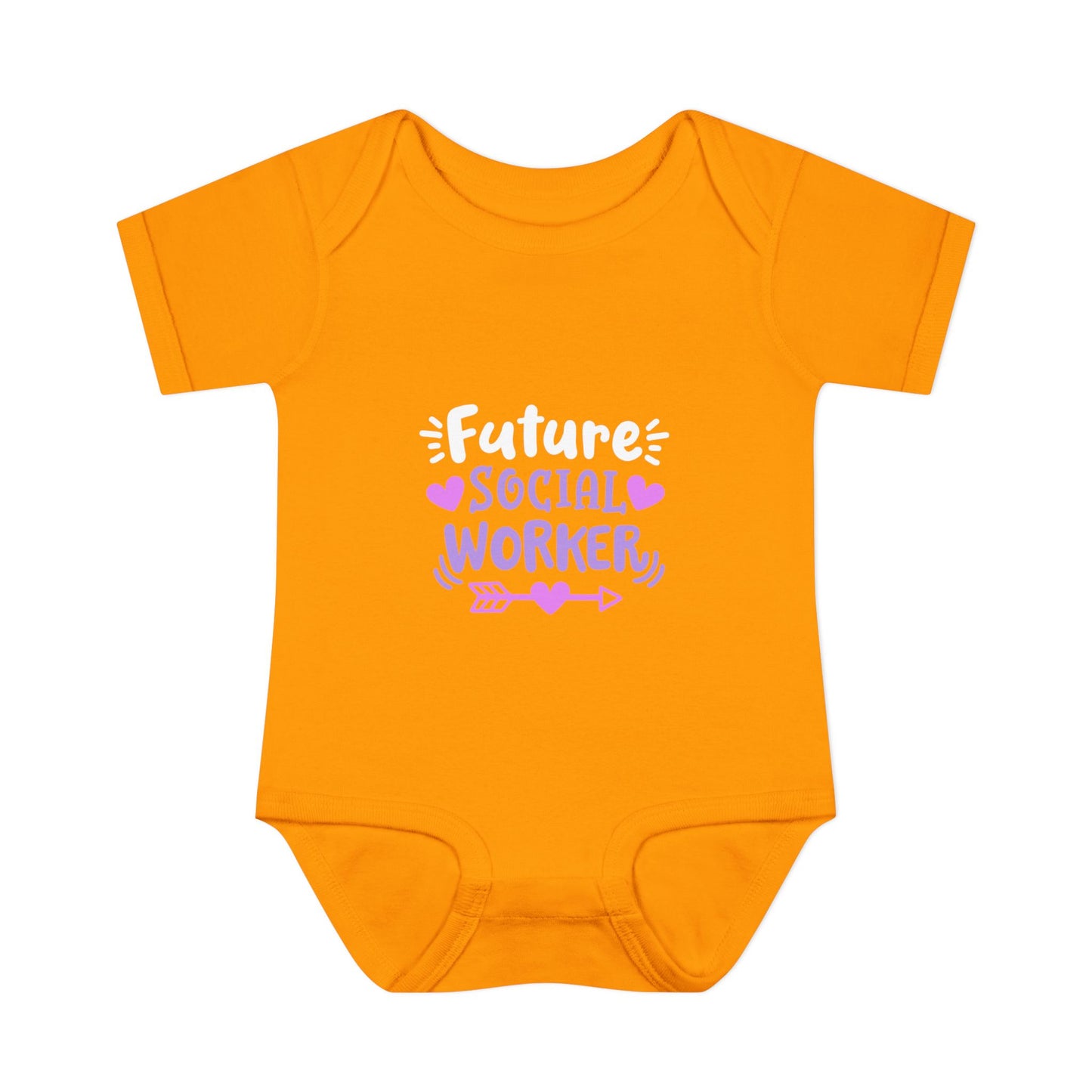 Infant Bodysuit — "Future Social Worker" Cute Baby Onesie