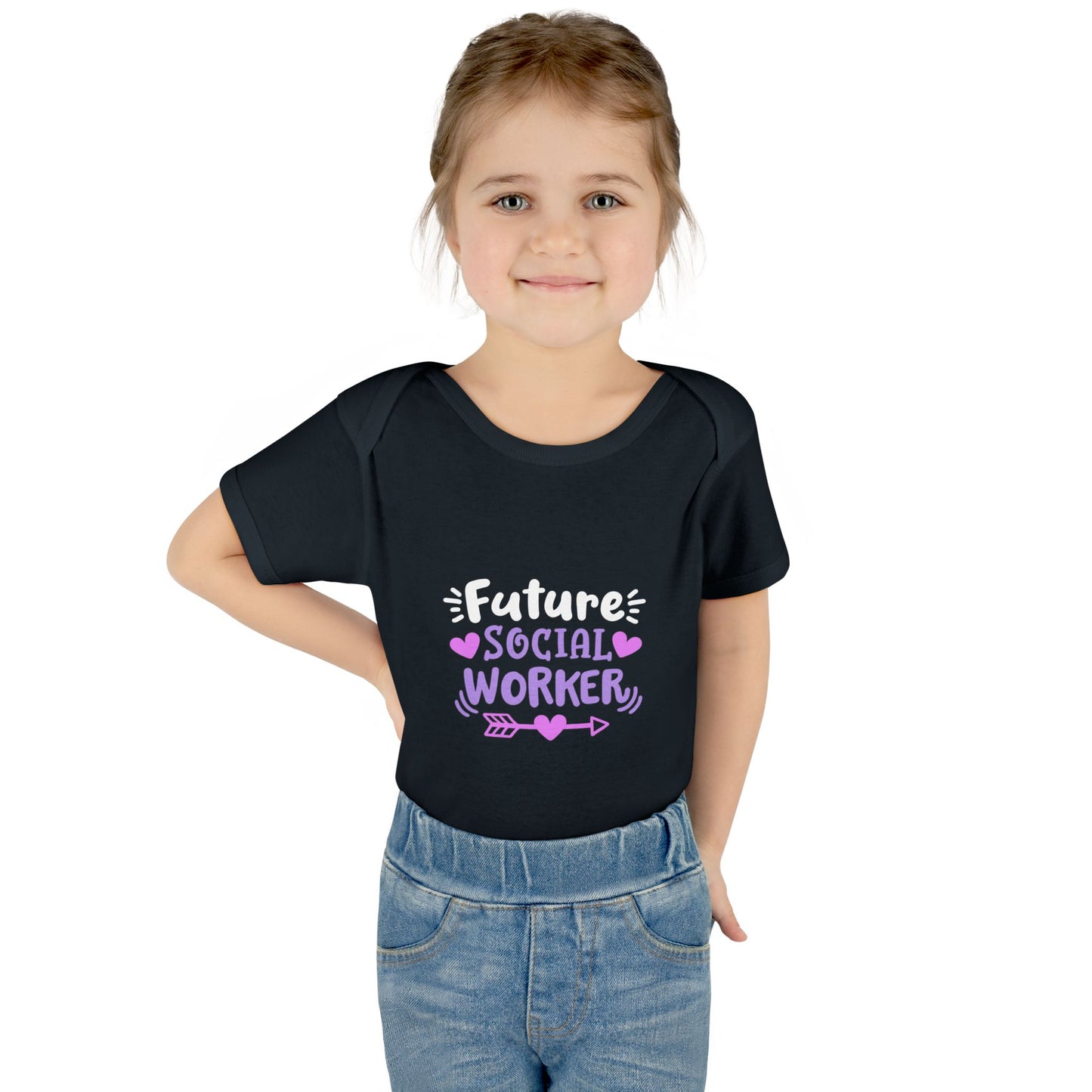 Infant Bodysuit — "Future Social Worker" Cute Baby Onesie