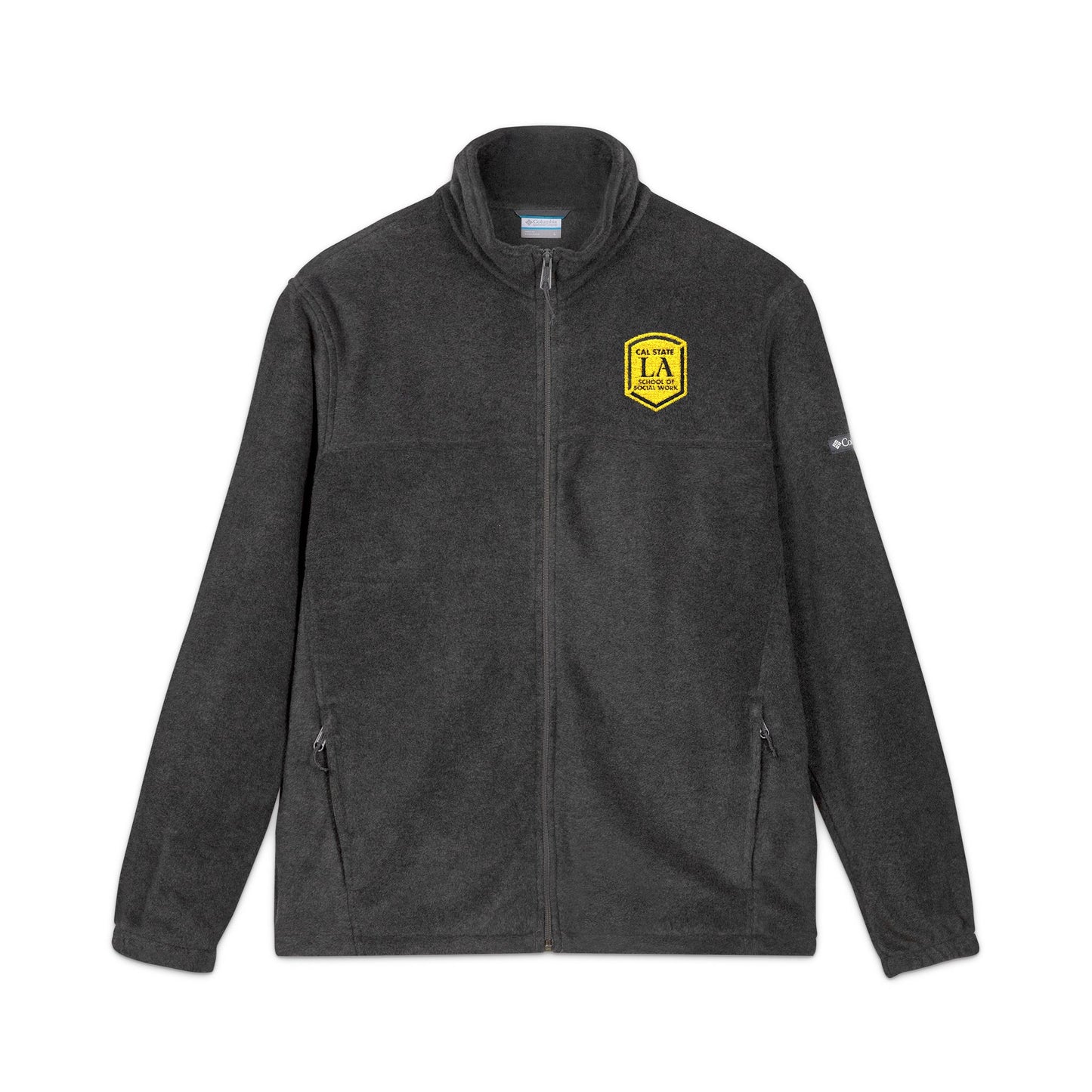 Cal State LA- School of Social Work -Embroidered Unisex Columbia Fleece Jacket - Cozy & Stylish Outdoor Wear