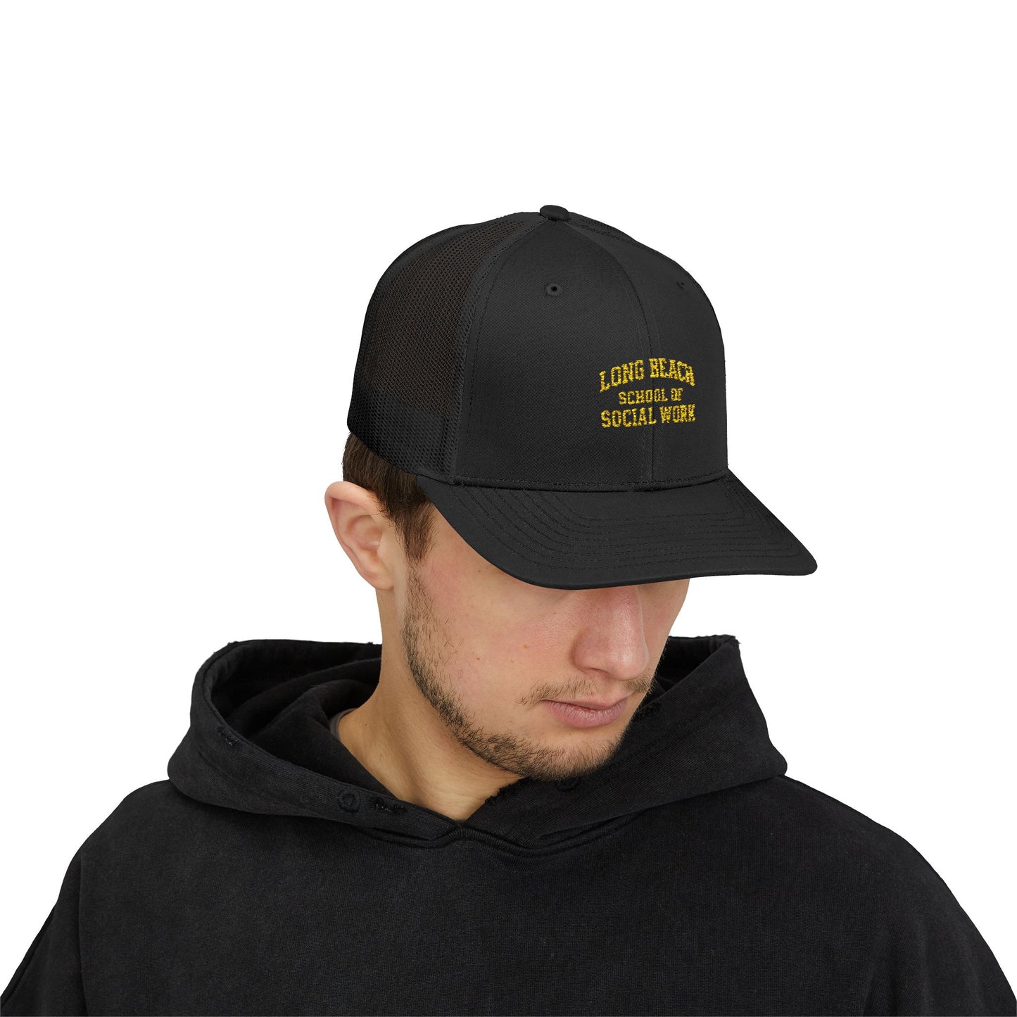 Cal State Long Beach- School of Social Work Snapback Trucker Cap - College Spirit Hat