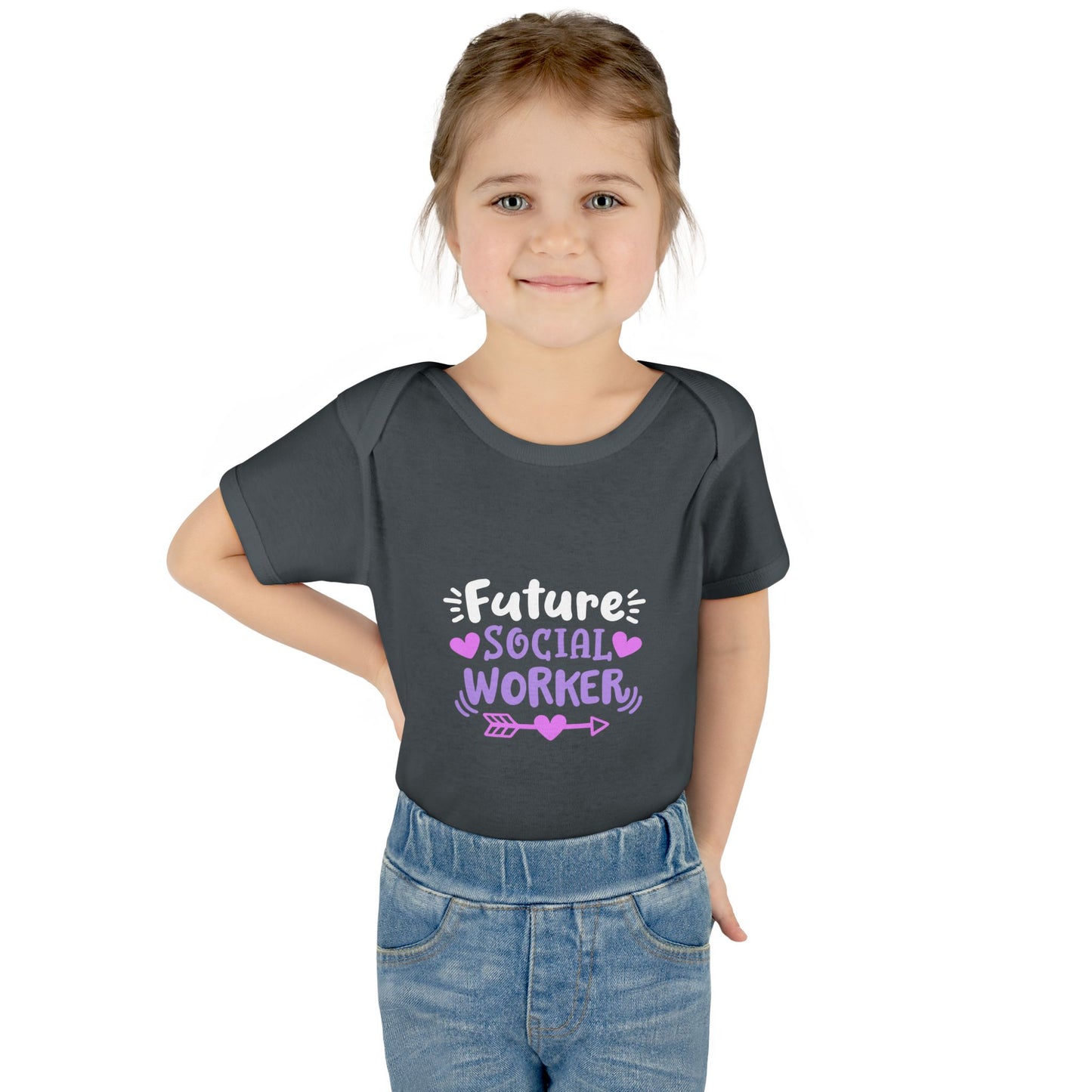 Infant Bodysuit — "Future Social Worker" Cute Baby Onesie