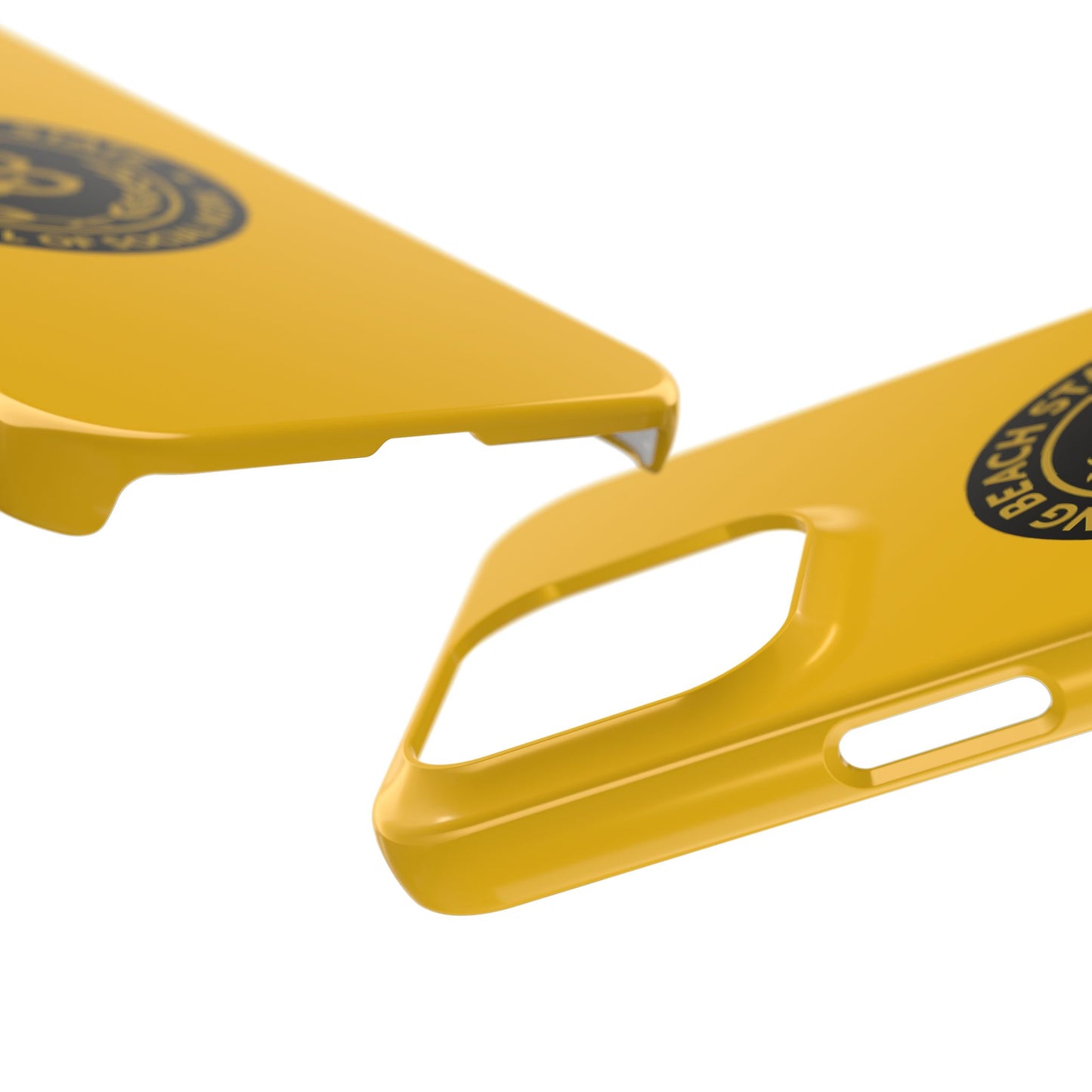 Long Beach State University - Slim I-Phone Case - School of Social Work (Yellow)