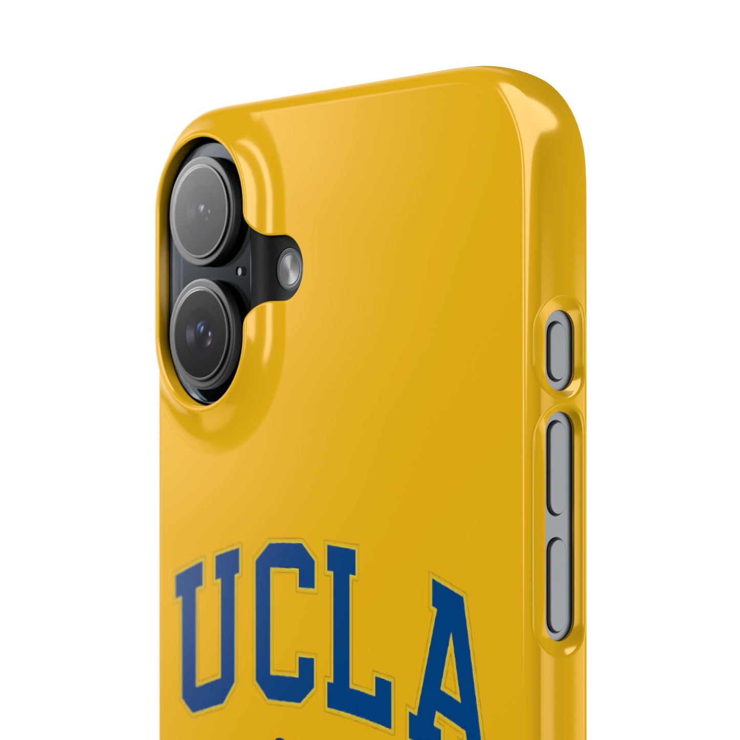 UCLA Slim I-Phone Case - School of Social Welfare-Text Logo (Yellow)
