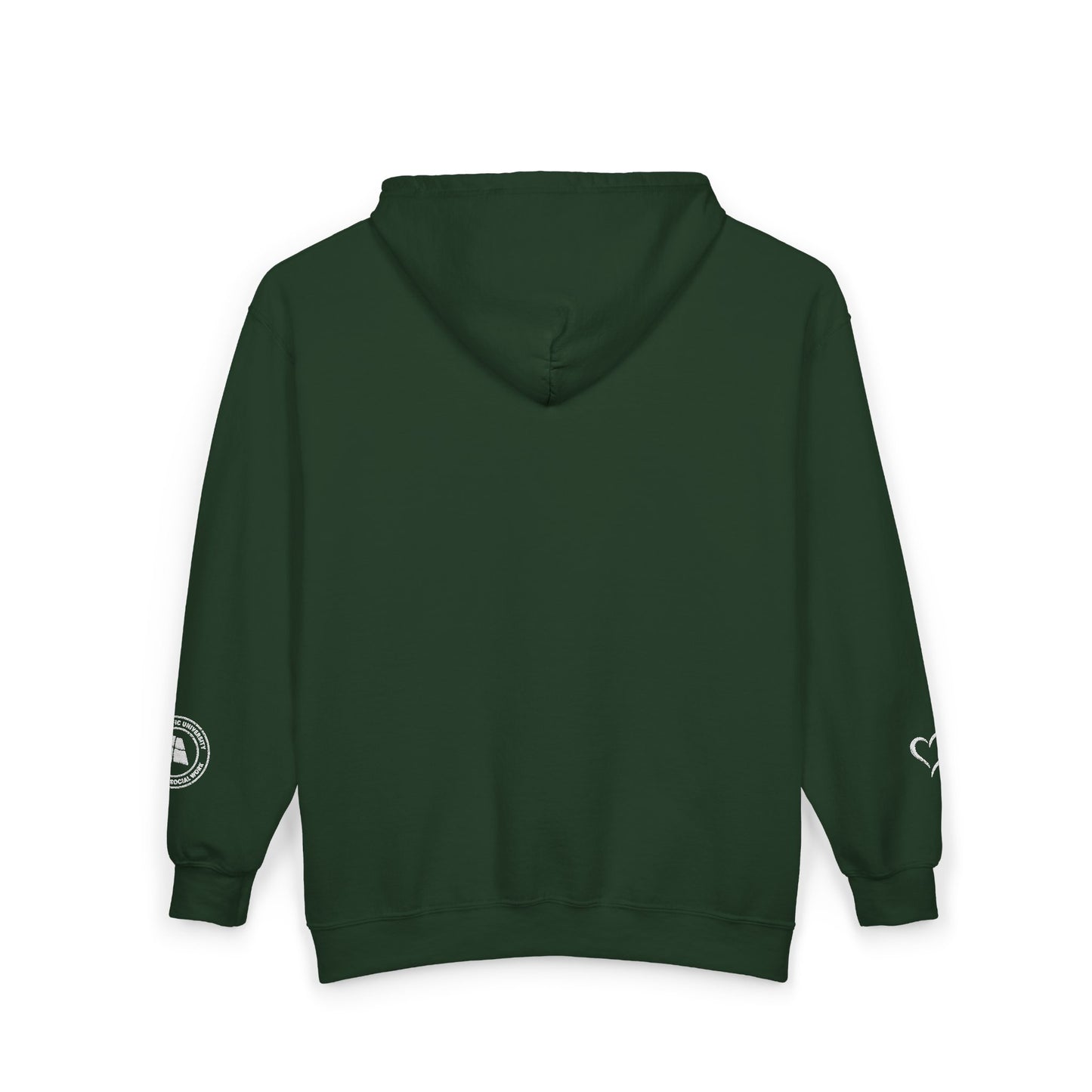 Azusa Pacific University- School of Social Work -Unisex Heavy Blend™ Full Zip Hooded Sweatshirt - Ultimate Comfort for Fans