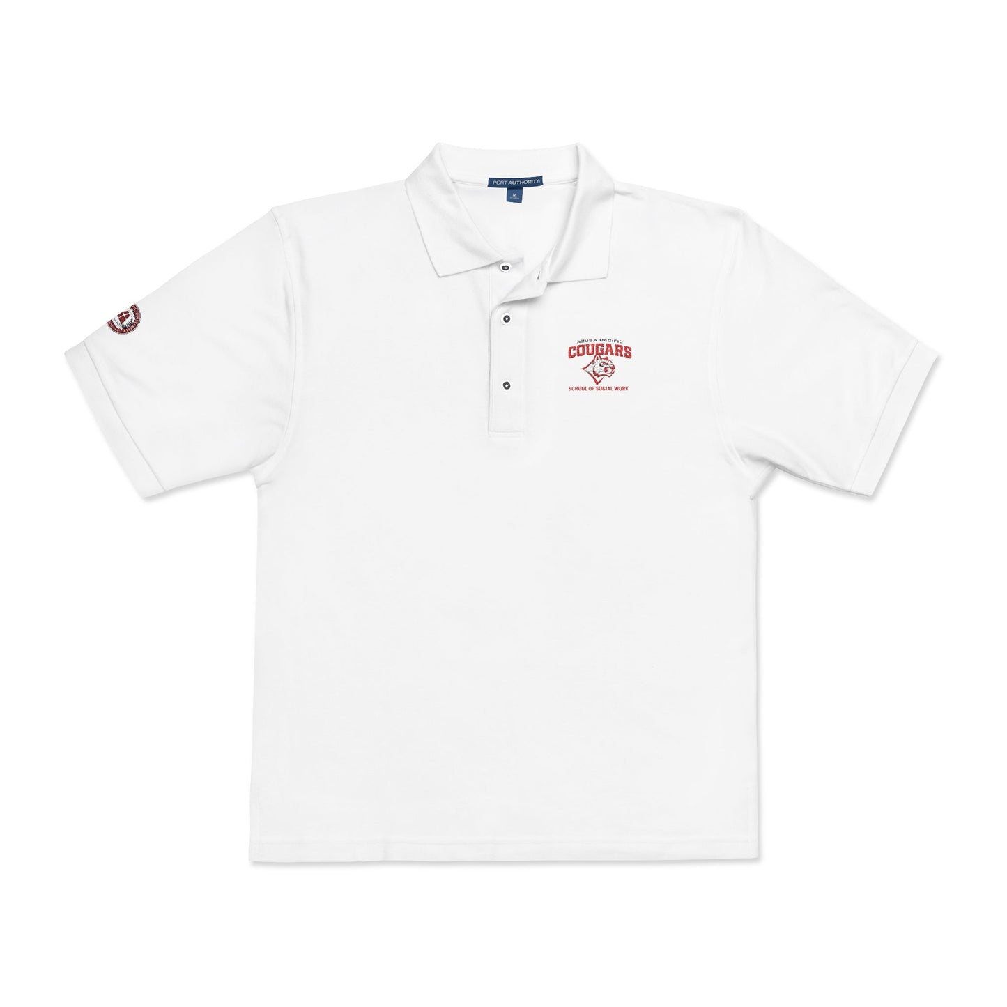 Azusa Pacific- School of Social Work - Unisex Polo Shirt (Embroidery)