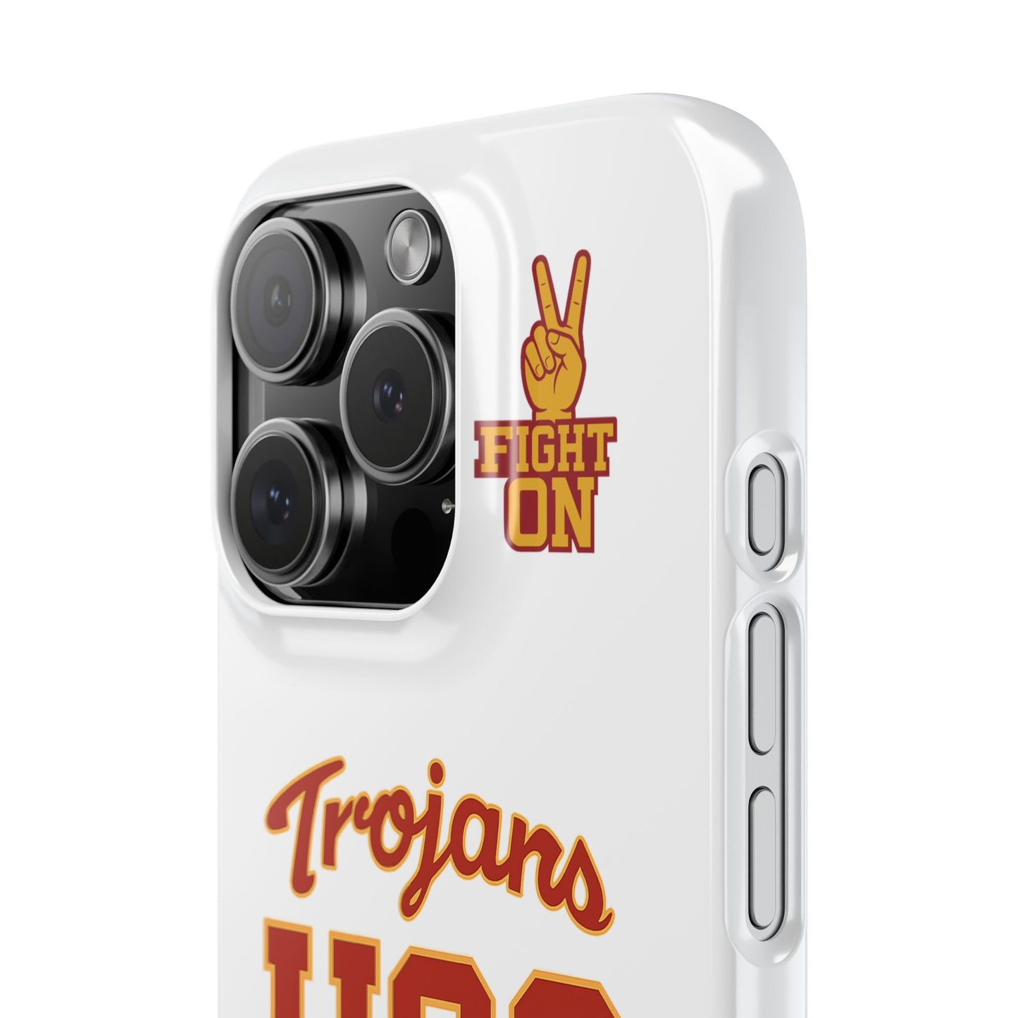 USC Trojans Slim I-Phone Case - School of Social Work (White)