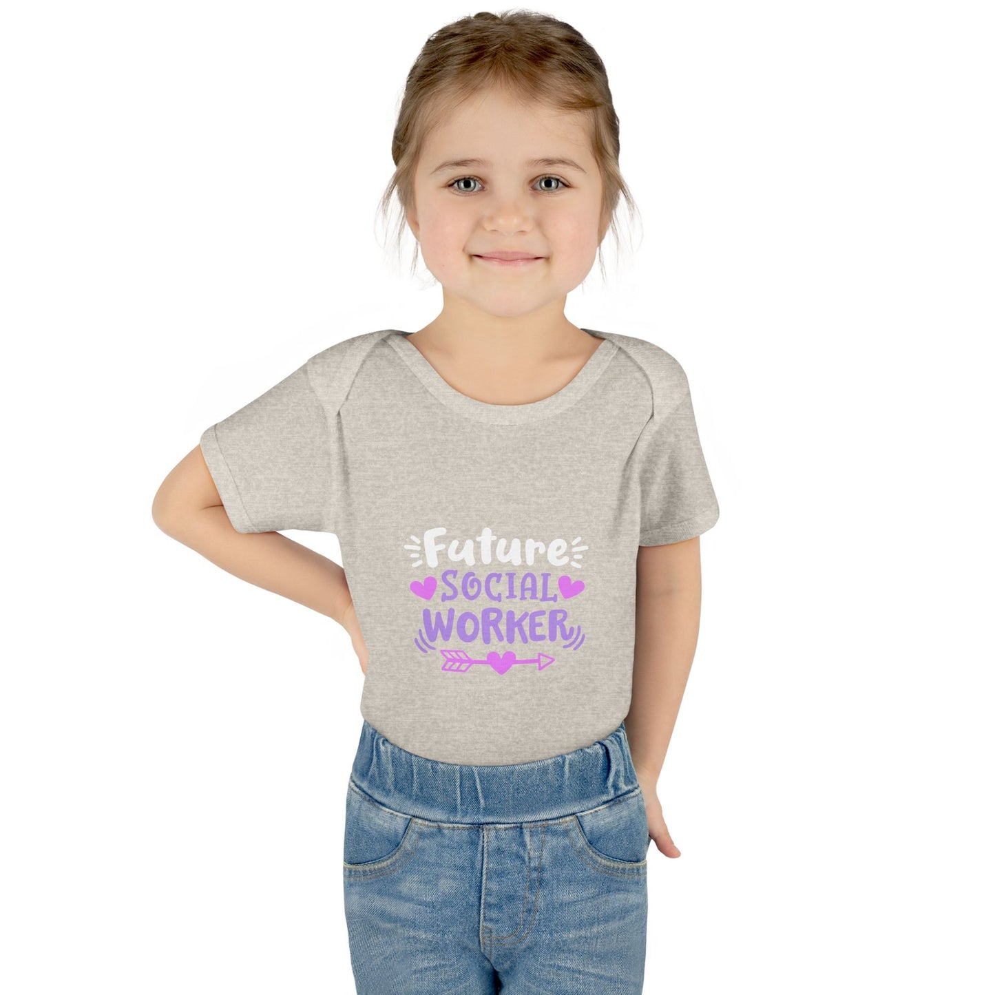 Infant Bodysuit — "Future Social Worker" Cute Baby Onesie