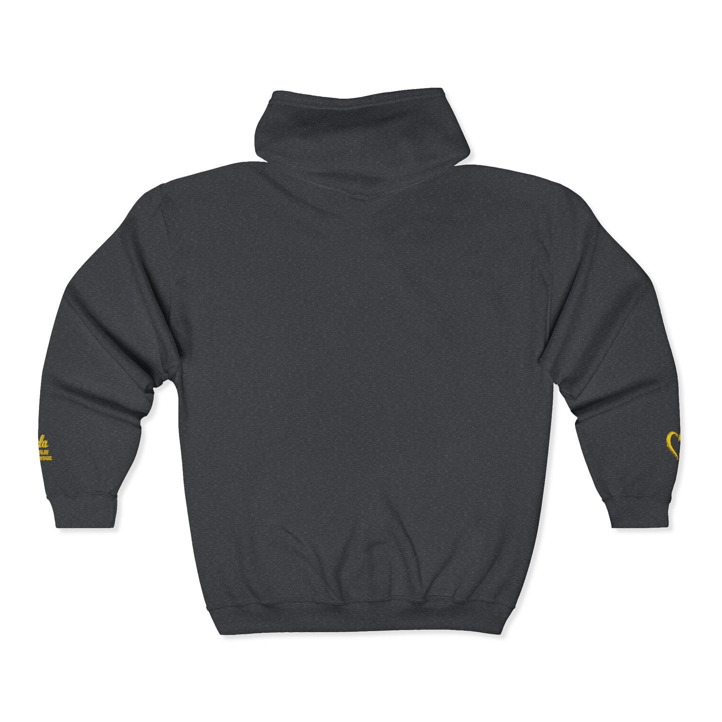 UCLA School of Social Welfare -Unisex Heavy Blend™ Full Zip Hooded Sweatshirt - Ultimate Comfort for Fans