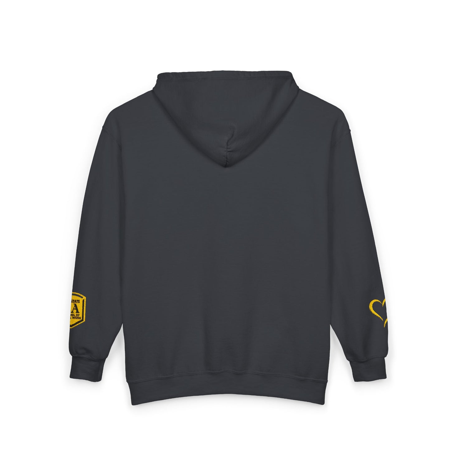 Cal State LA- School of Social Work -Unisex Heavy Blend™ Full Zip Hooded Sweatshirt - Ultimate Comfort for Fans