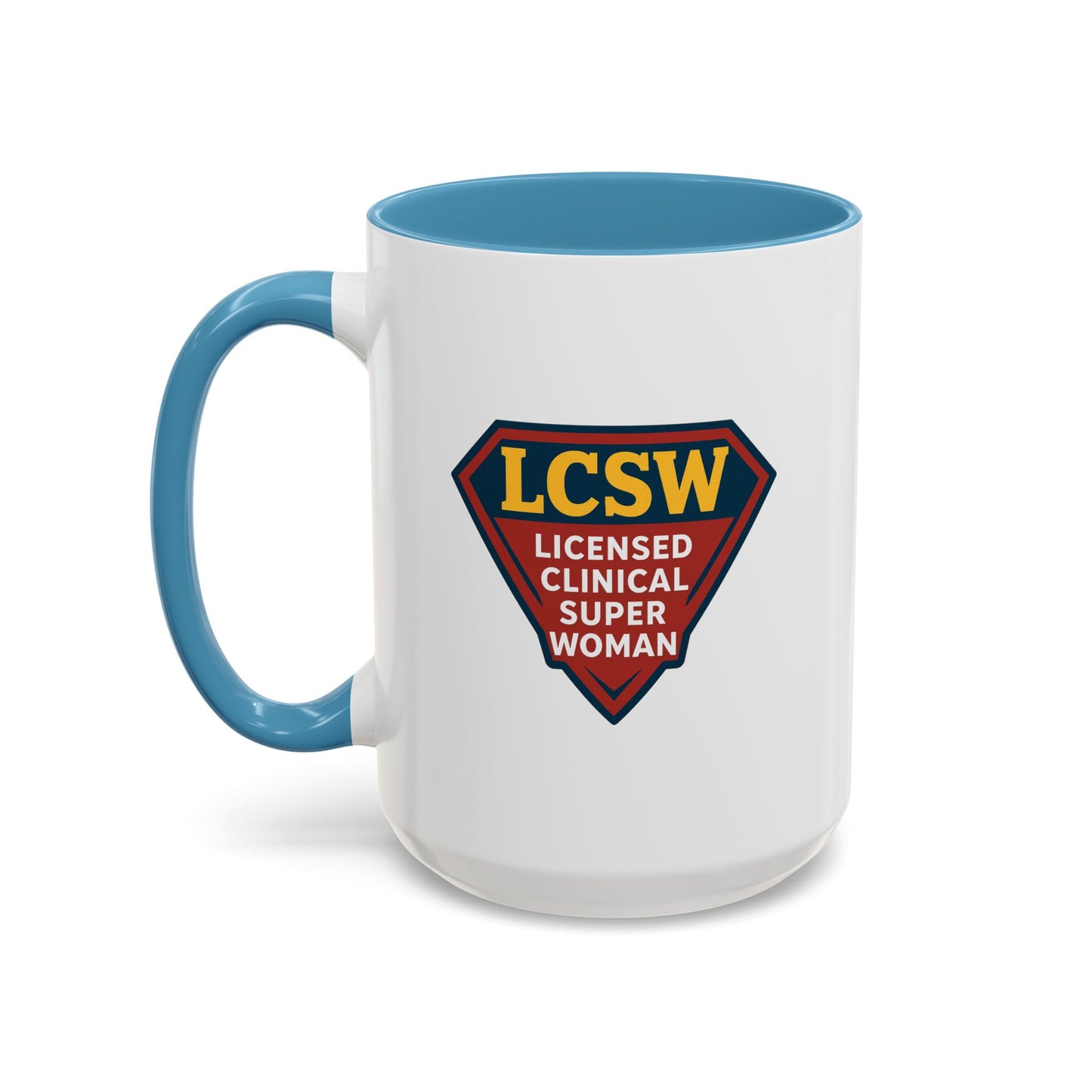 LCSW & School Social Worker Coffee Mug – Fueled by Coffee & Chaos (Various Colors)