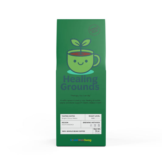 "Healing Grounds" (Whole Bean) Colombia Single Origin Coffee Beans (Light-Medium Roast)