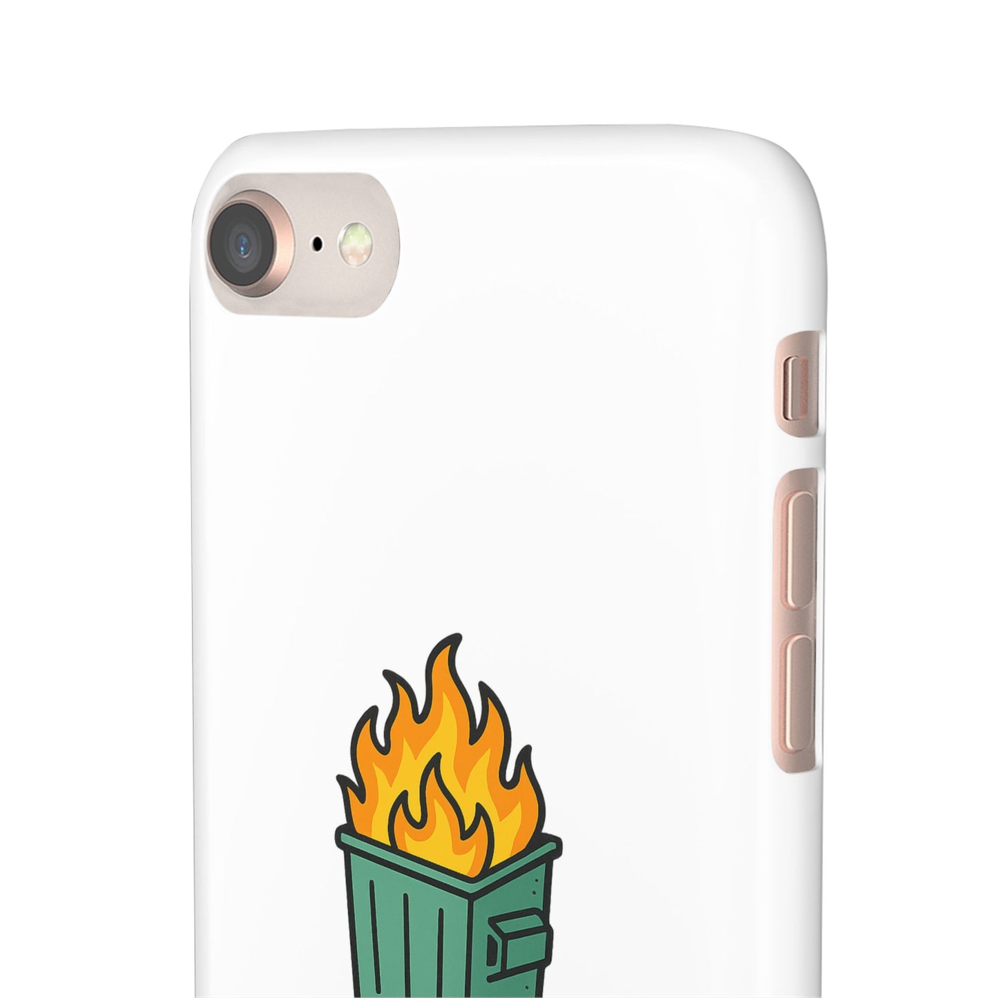 Phone Case — "I'm Fine, It's Fine" Dumpster Fire Design