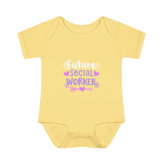 Infant Bodysuit — "Future Social Worker" Cute Baby Onesie