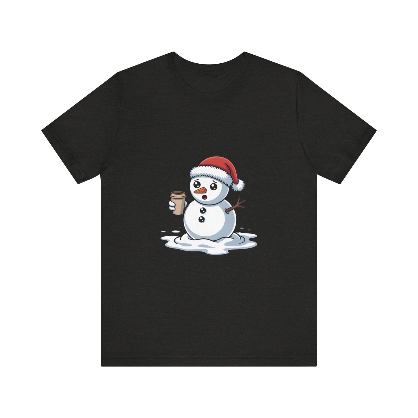 Men's Social Worker Snowman Tee — "Surviving the Social Worker Life: One Meltdown at a Time"
