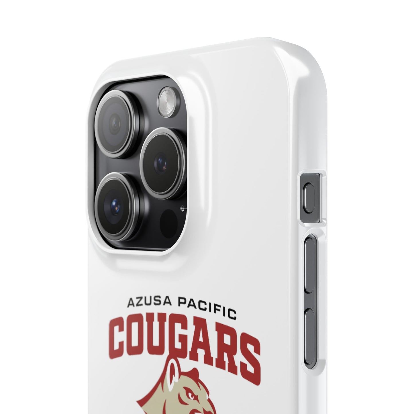 Azuza Pacific University - Slim I-Phone Case - School of Social Work (White)