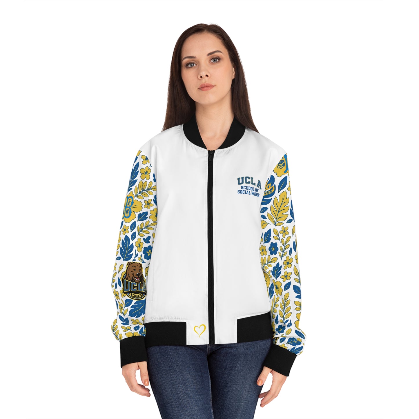 UCLA School of Social Welfare - Hawaiian Bomber Jacket
