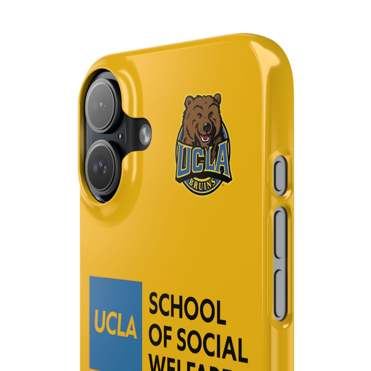 UCLA Slim I-Phone Case - School of Social Welfare (Yellow)