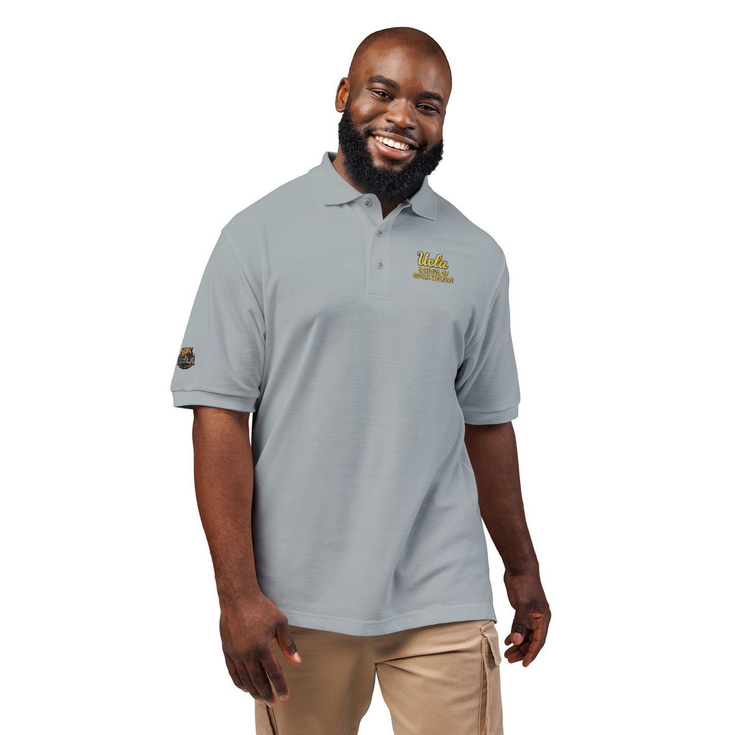 UCLA School of Social Welfare-Unisex Polo Shirt (Embroidery)