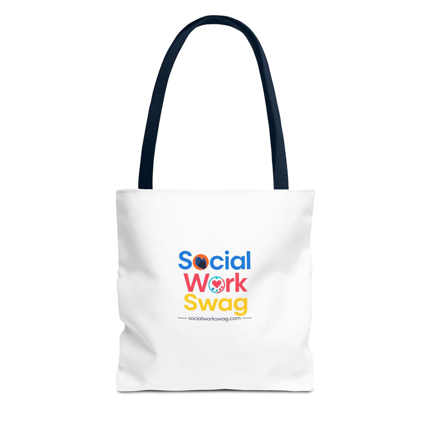 Social Work Swag Tote Bag — Colorful Social Worker Gift Tote