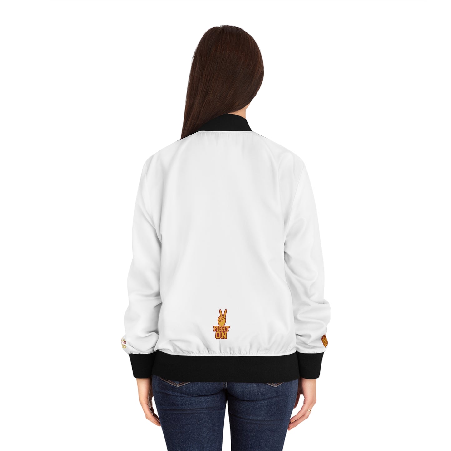 USC Trojans Women's Bomber Jacket - Stylish Social Work Gear