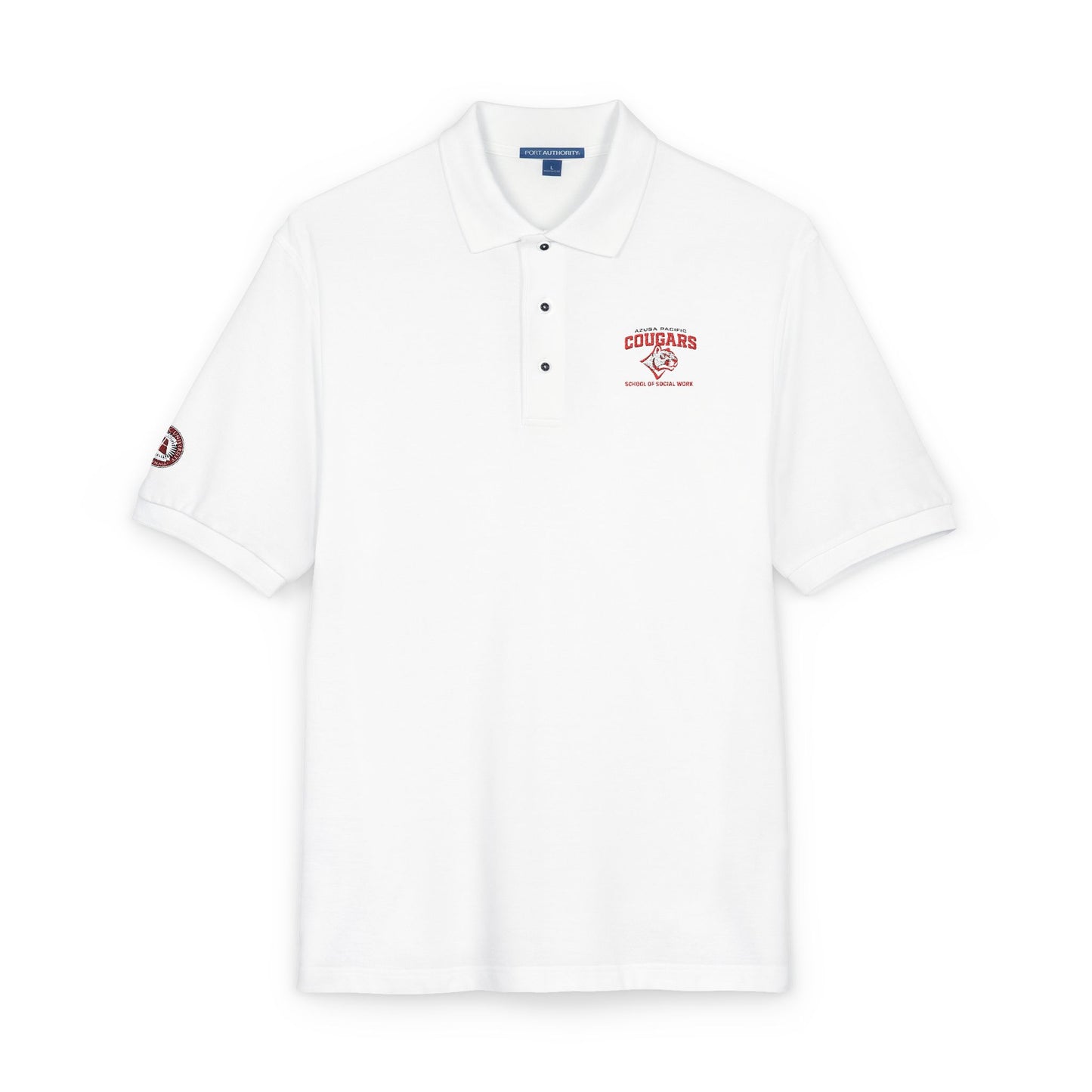 Azusa Pacific- School of Social Work - Unisex Polo Shirt (Embroidery)