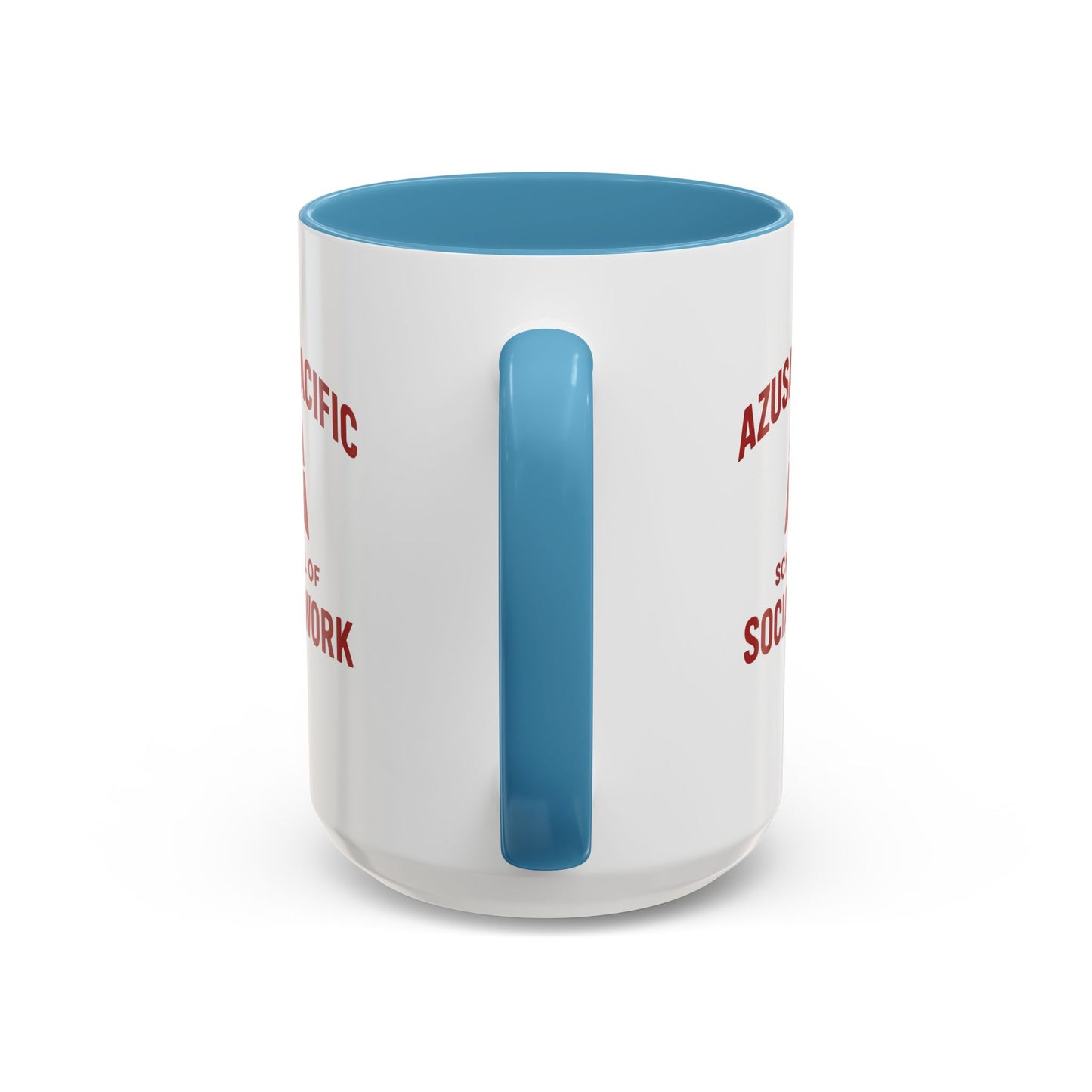 Azusa Pacific University - School of Social Work -Accent Mug - 15oz