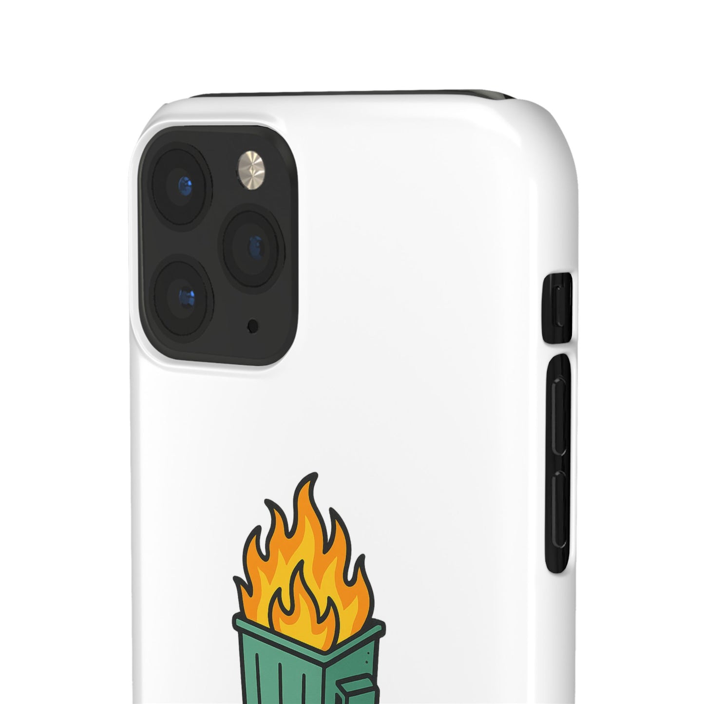 Phone Case — "I'm Fine, It's Fine" Dumpster Fire Design