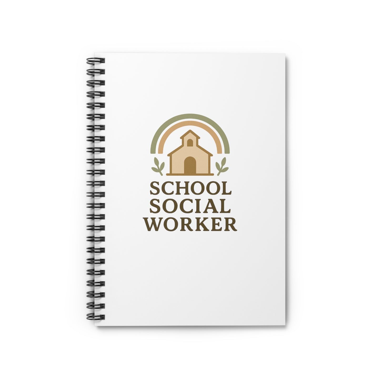 School Social Work Spiral Notebook - Perfect for Students & Professionals