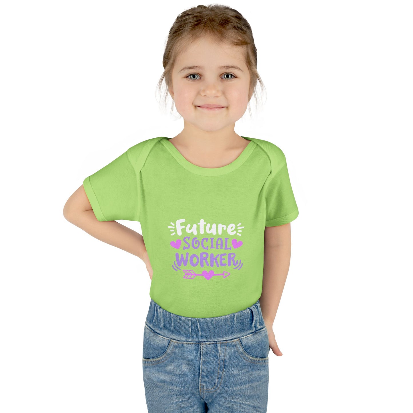 Infant Bodysuit — "Future Social Worker" Cute Baby Onesie