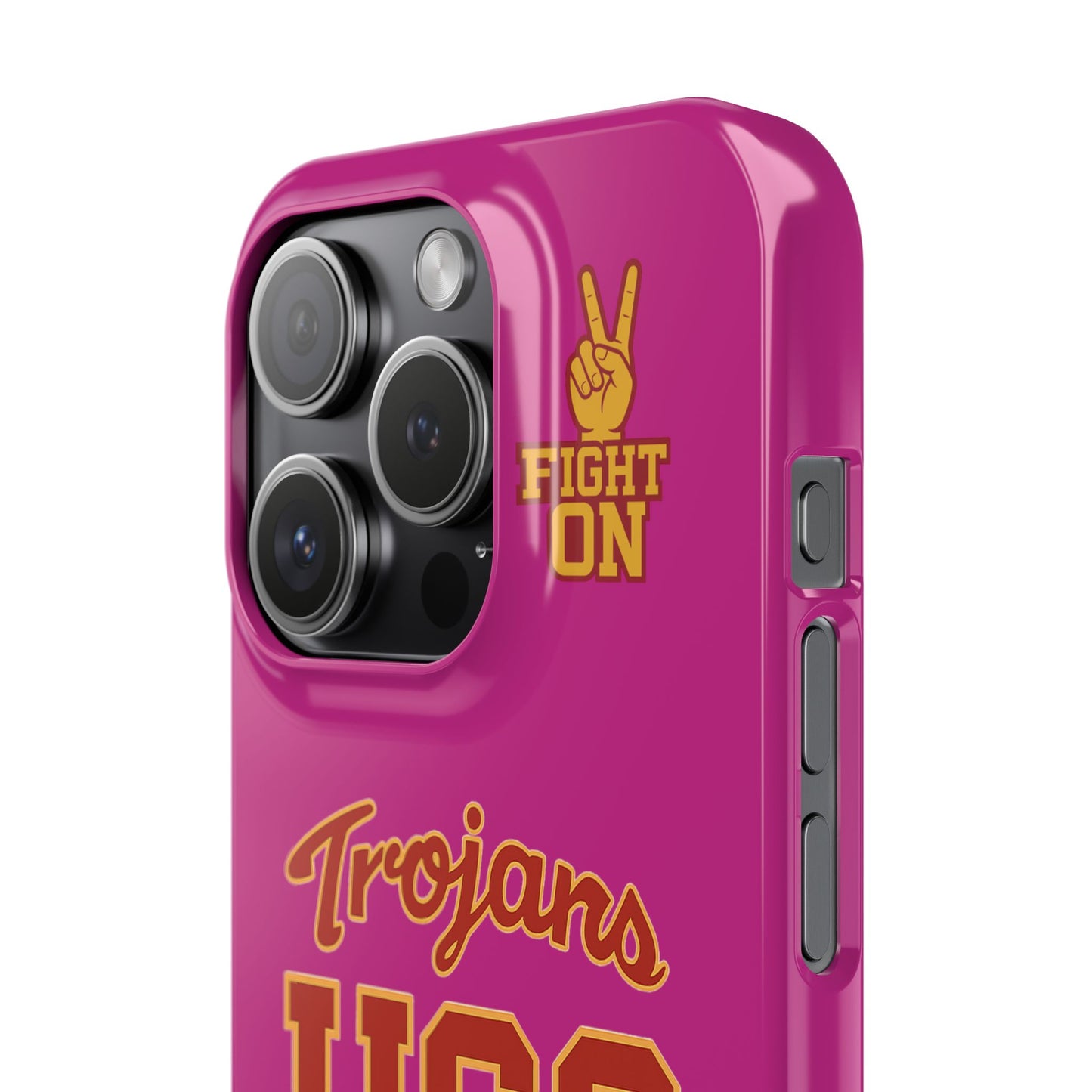 USC Trojans Slim I-Phone Case - School of Social Work (Pink)