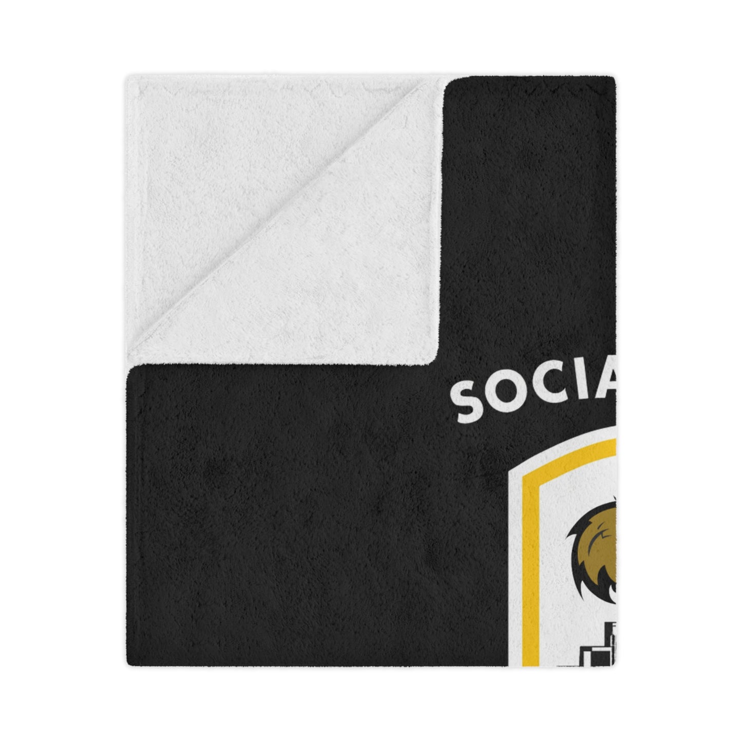 CSULA School of Social Work Mini Blanket - Great for your office chair or your couch at home!