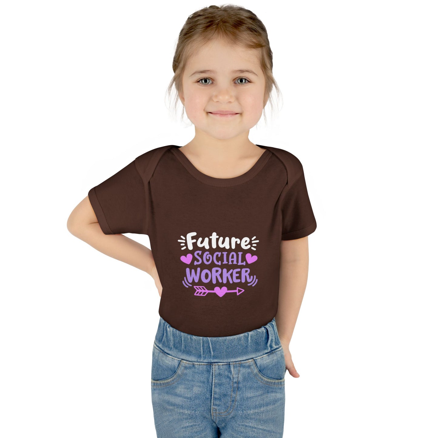 Infant Bodysuit — "Future Social Worker" Cute Baby Onesie