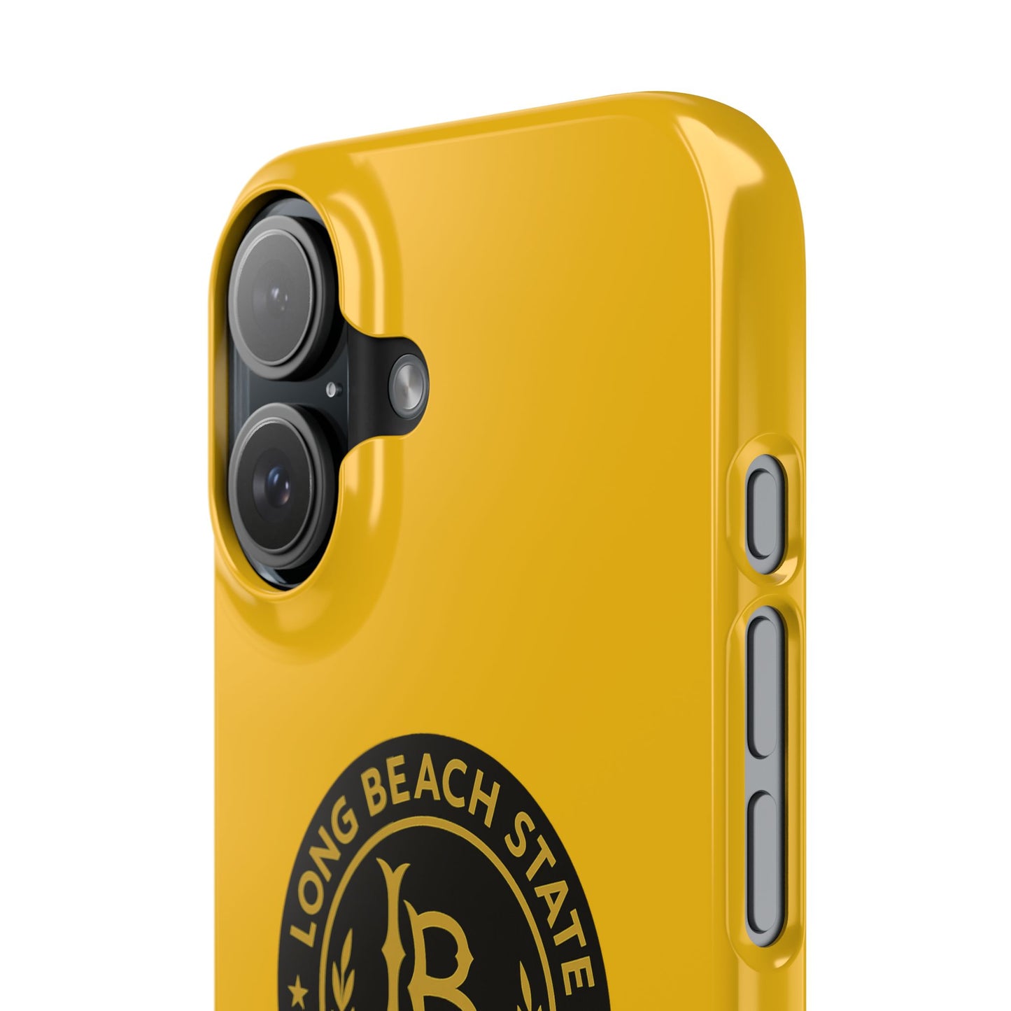 Long Beach State University - Slim I-Phone Case - School of Social Work (Yellow)