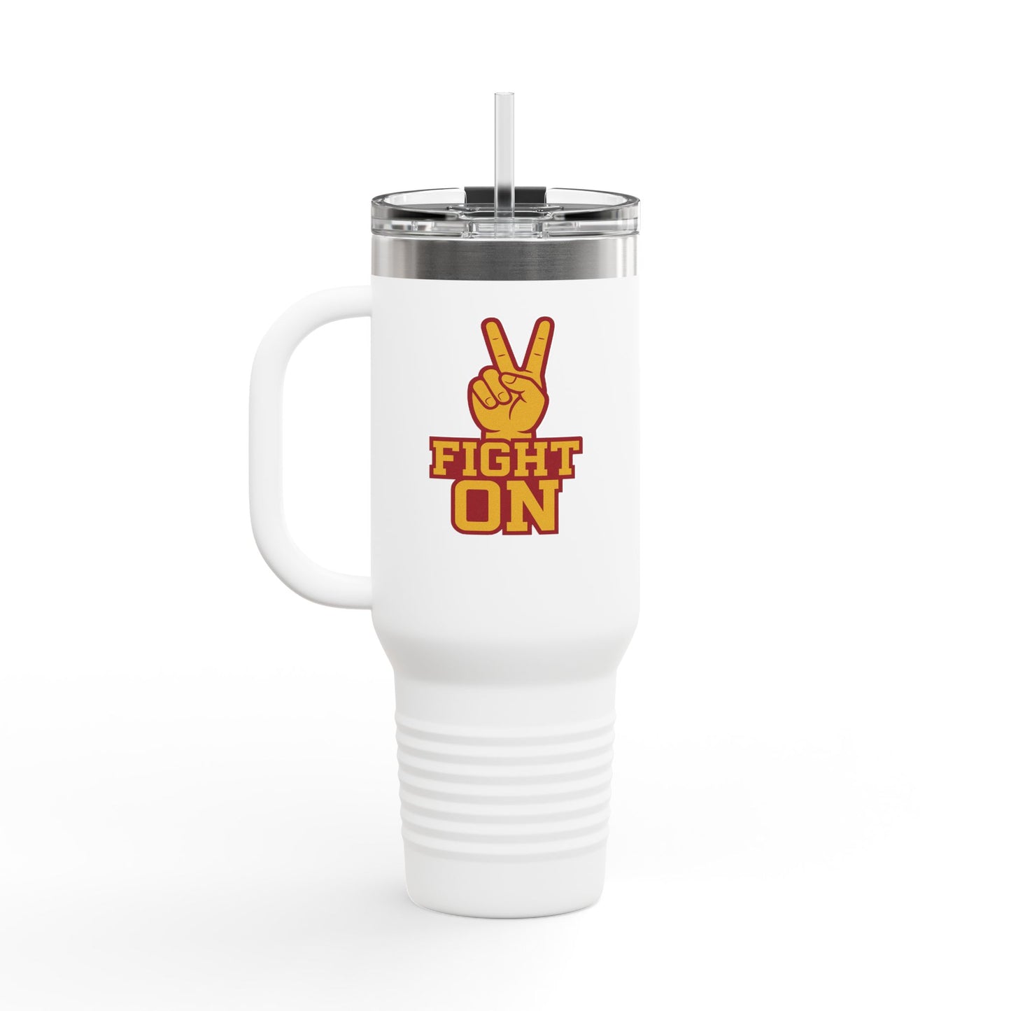 USC School of Social Work Insulated Travel Mug - 40oz Coffee Cup for Professionals & Students