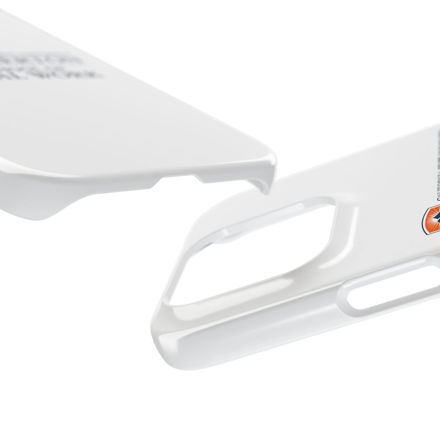 Cal State Fullerton University - Slim I-Phone Case - School of Social Work (White)